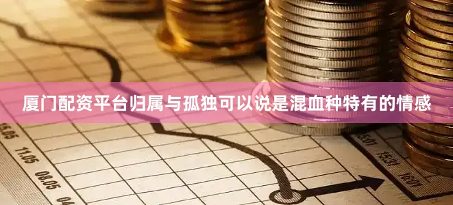 厦门配资平台归属与孤独可以说是混血种特有的情感